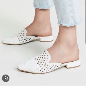 Sam Edelman Clara Mule White